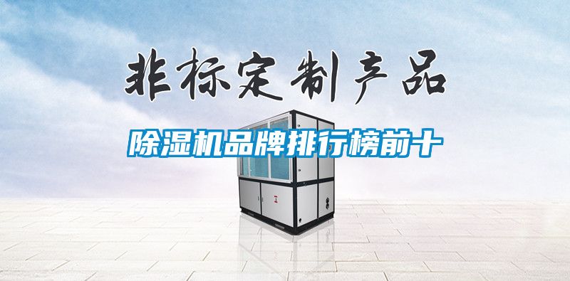 除濕機品牌排行榜前十