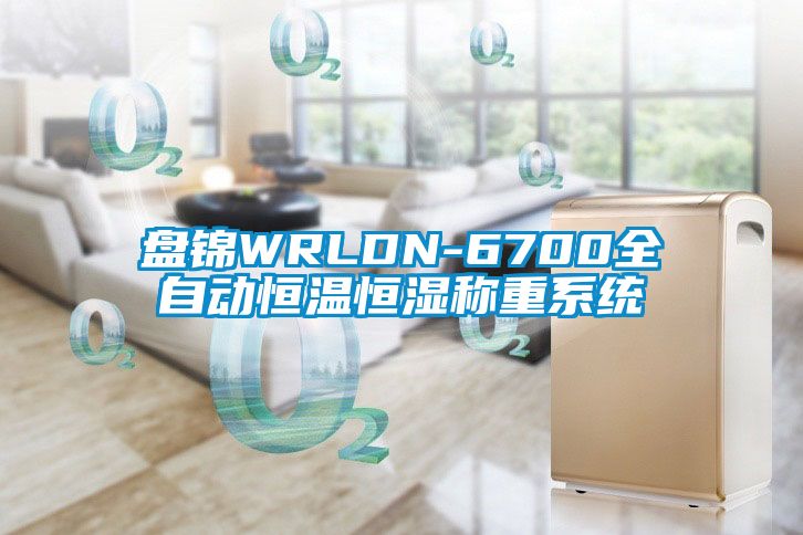 盤錦WRLDN-6700全自動恒溫恒濕稱重系統