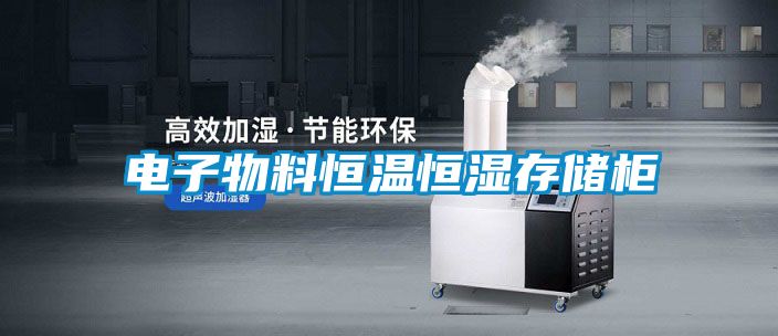 電子物料恒溫恒濕存儲柜