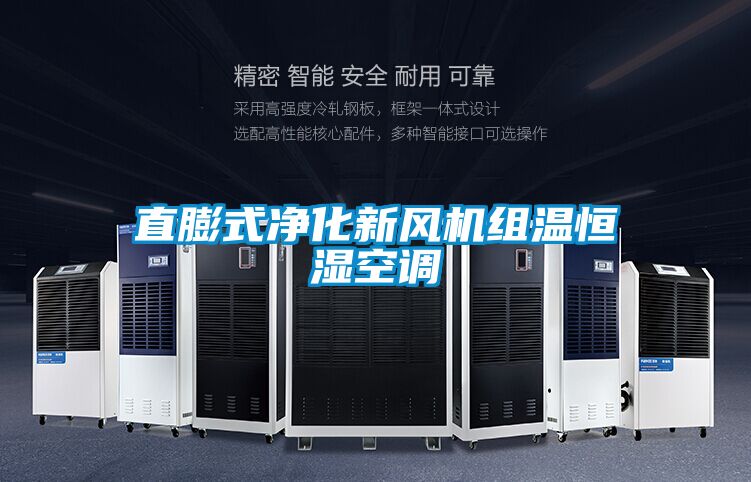 直膨式凈化新風機組溫恒濕空調