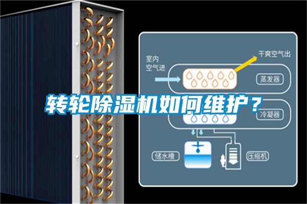 轉輪除濕機如何維護？