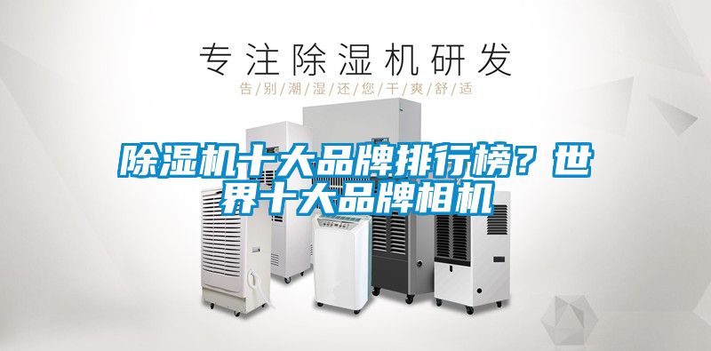 除濕機十大品牌排行榜？世界十大品牌相機