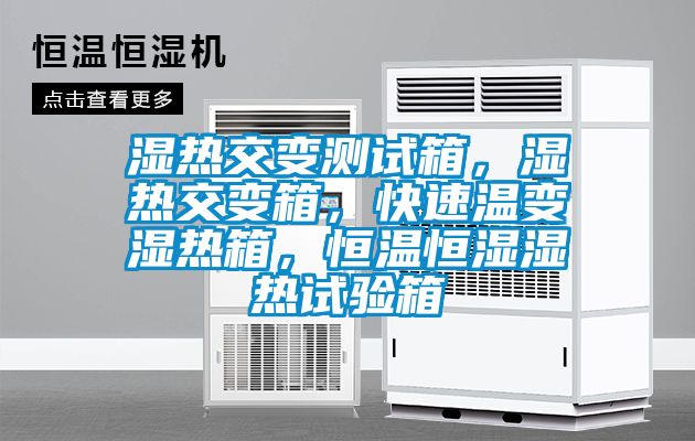 濕熱交變測試箱，濕熱交變箱，快速溫變濕熱箱，恒溫恒濕濕熱試驗箱
