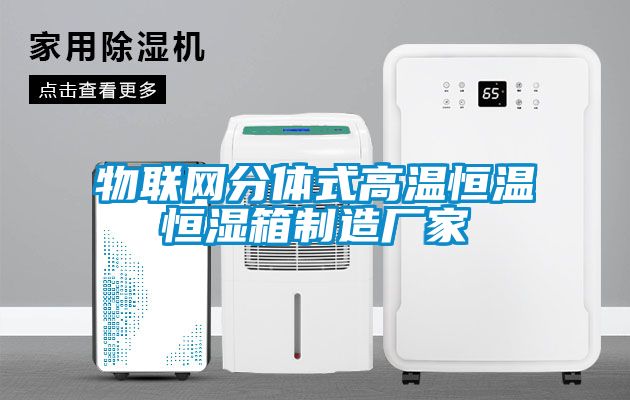 物聯網分體式高溫恒溫恒濕箱制造廠家
