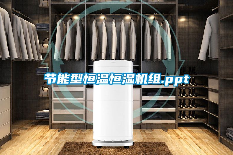 節能型恒溫恒濕機組.ppt