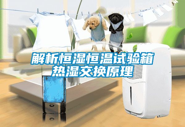 解析恒濕恒溫試驗箱熱濕交換原理
