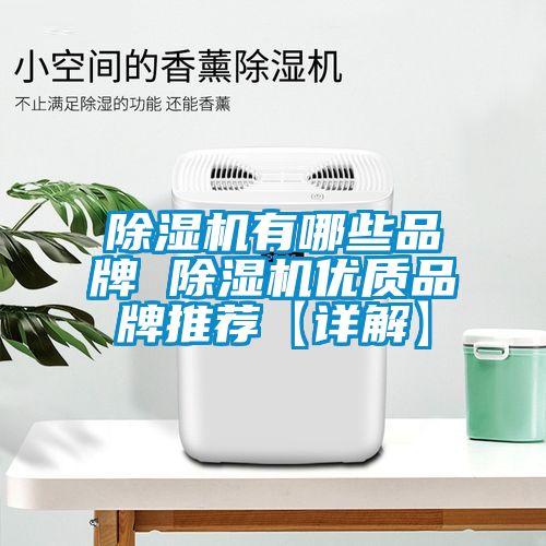 除濕機有哪些品牌 除濕機優質品牌推薦【詳解】