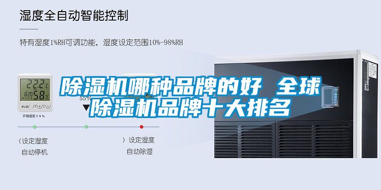 除濕機(jī)哪種品牌的好 全球除濕機(jī)品牌十大排名