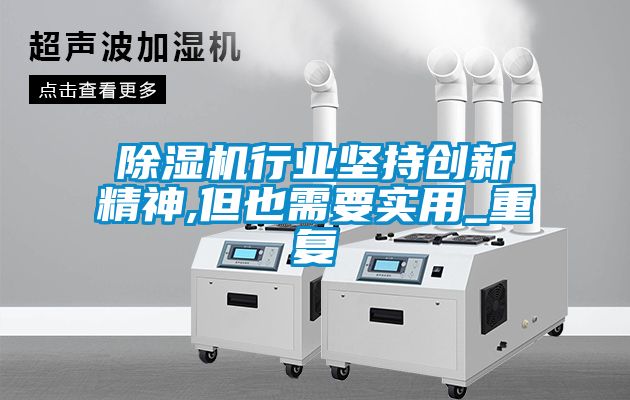 除濕機行業堅持創新精神,但也需要實用_重復
