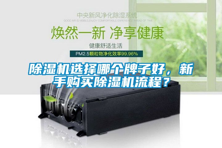 除濕機選擇哪個牌子好，新手購買除濕機流程？