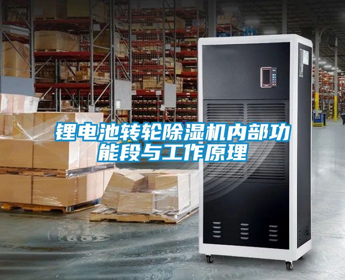 鋰電池轉(zhuǎn)輪除濕機(jī)內(nèi)部功能段與工作原理