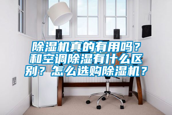 除濕機真的有用嗎？和空調除濕有什么區別？怎么選購除濕機？