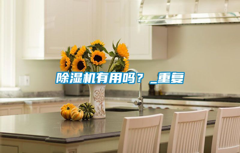 除濕機有用嗎？_重復