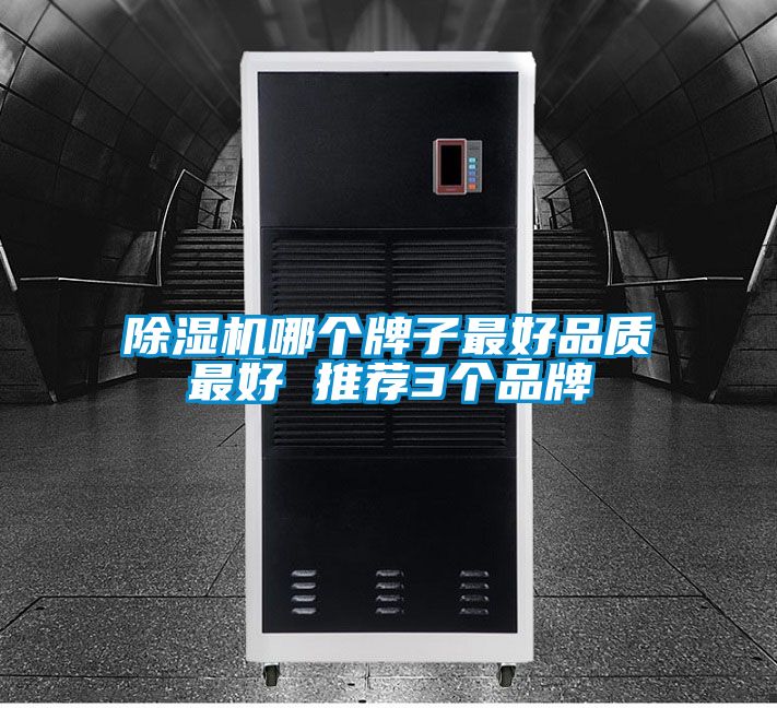 除濕機哪個牌子最好品質最好 推薦3個品牌