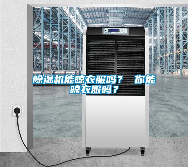 除濕機能晾衣服嗎？ 你能晾衣服嗎？