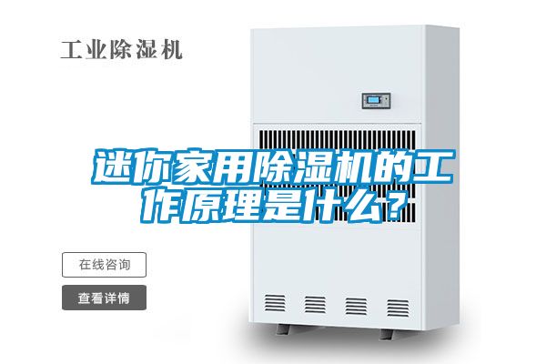 迷你家用除濕機的工作原理是什么？
