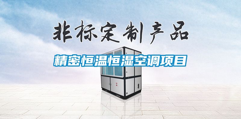 精密恒溫恒濕空調項目