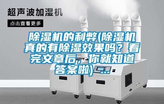 除濕機的利弊(除濕機真的有除濕效果嗎？看完文章后，你就知道答案啦) ...