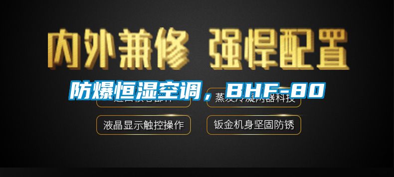 防爆恒濕空調，BHF-80