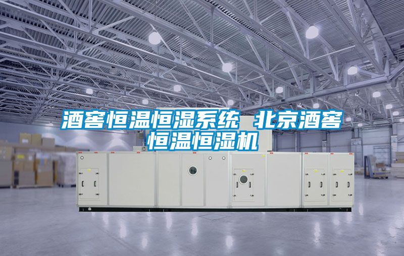 酒窖恒溫恒濕系統 北京酒窖恒溫恒濕機