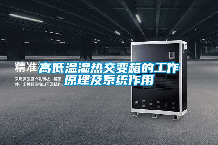高低溫濕熱交變箱的工作原理及系統作用