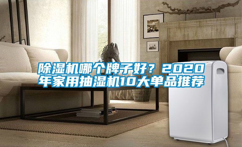 除濕機哪個牌子好？2020年家用抽濕機10大單品推薦