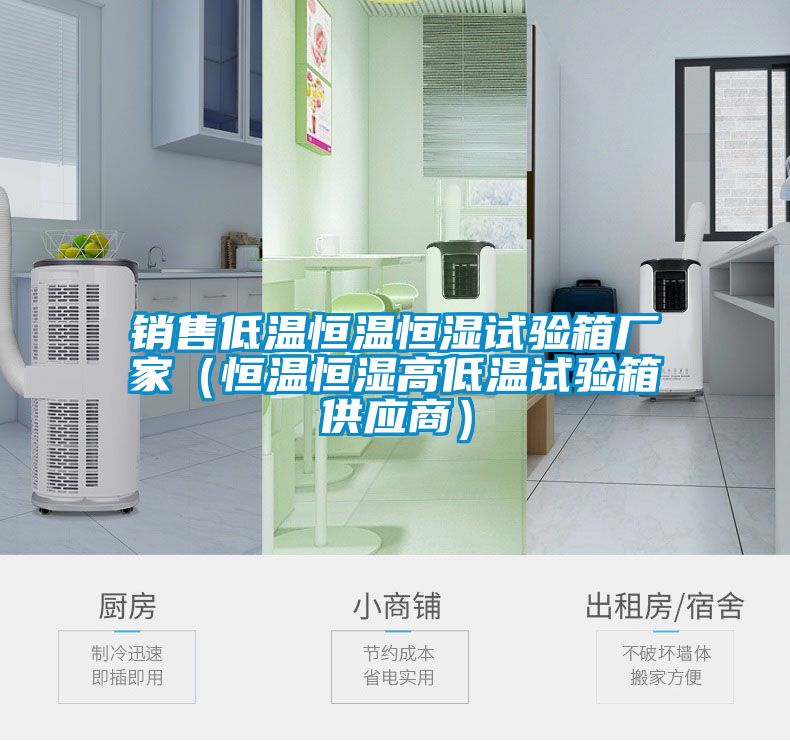 銷售低溫恒溫恒濕試驗箱廠家（恒溫恒濕高低溫試驗箱供應商）