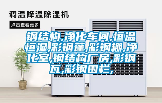 鋼結構,凈化車間,恒溫恒濕,彩鋼蓬,彩鋼棚,凈化室,鋼結構廠房,彩鋼瓦,彩鋼圍欄,
