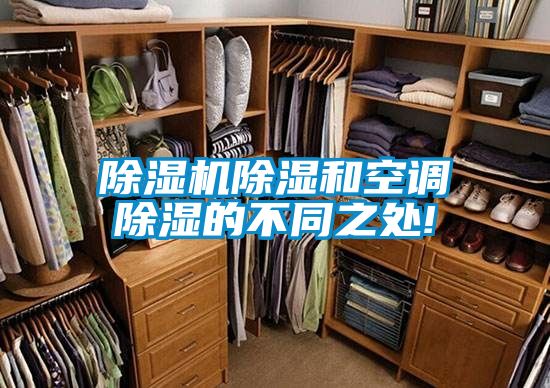 除濕機除濕和空調除濕的不同之處!