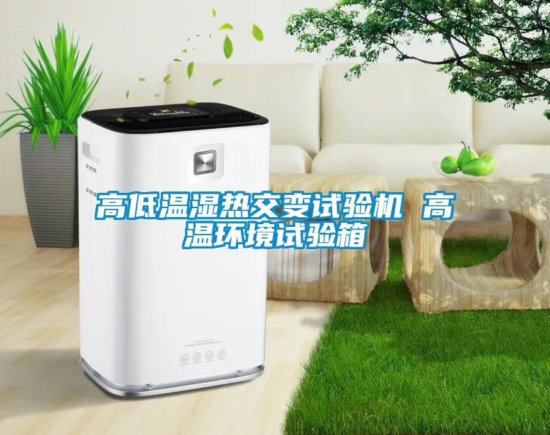 高低溫濕熱交變試驗機 高溫環境試驗箱