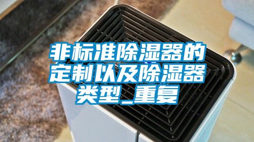 非標準除濕器的定制以及除濕器類型_重復
