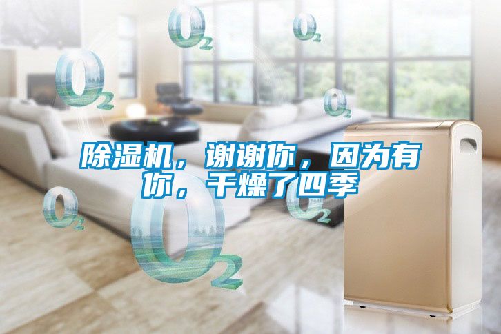 除濕機，謝謝你，因為有你，干燥了四季
