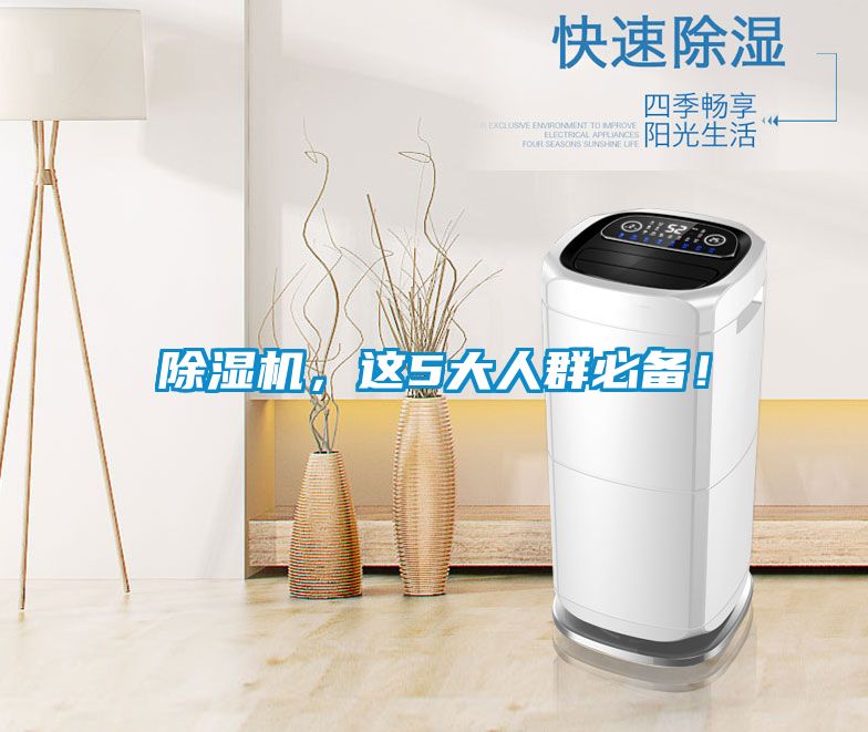 除濕機(jī)，這5大人群必備！