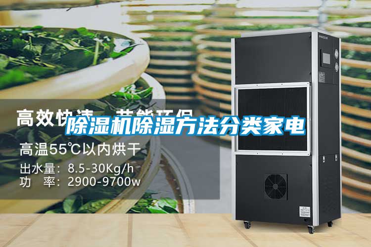 除濕機除濕方法分類家電