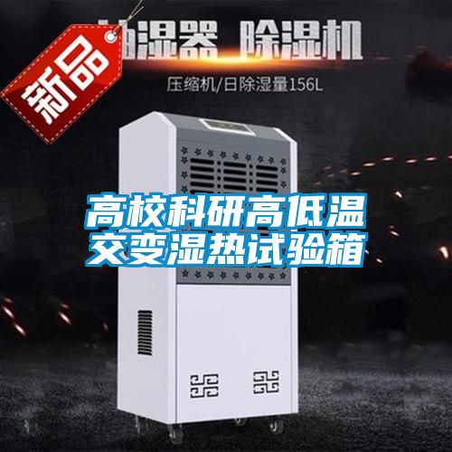 高校科研高低溫交變濕熱試驗箱