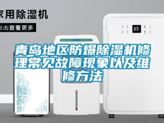 企業(yè)新聞青島地區(qū)防爆除濕機修理常見故障現(xiàn)象以及維修方法
