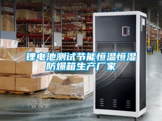 知識(shí)百科鋰電池測(cè)試節(jié)能恒溫恒濕防爆箱生產(chǎn)廠家
