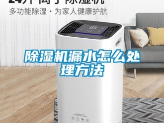 行業新聞除濕機漏水怎么處理方法