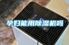 孕婦能用除濕機嗎