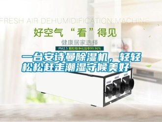 企業(yè)新聞一臺安詩曼除濕機，輕輕松松趕走潮濕守候美好