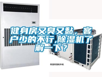 行業新聞健身房又臭又黏，客戶少的不行,除濕機了解一下？