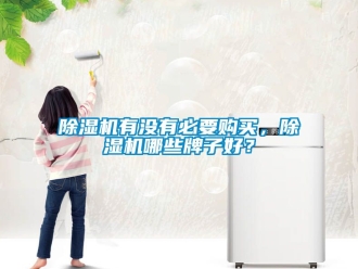 行業新聞除濕機有沒有必要購買，除濕機哪些牌子好？
