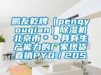 企業新聞鵬友乾牌（pengyouqian）除濕機北京市＊＊具有生產能力的廠家現貨直銷PYQ／20S