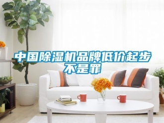 知識百科中國除濕機品牌低價起步不是罪