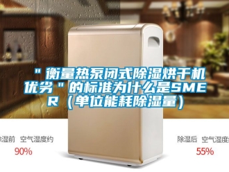 企業新聞＂衡量熱泵閉式除濕烘干機優劣＂的標準為什么是SMER（單位能耗除濕量）