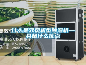 知識百科什么是雙風機型除濕機—具備什么優點