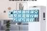 一種恒溫恒濕空調系統濕度控制方法與流程