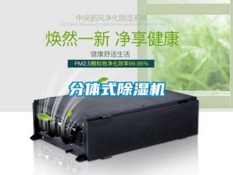 企業新聞分體式除濕機