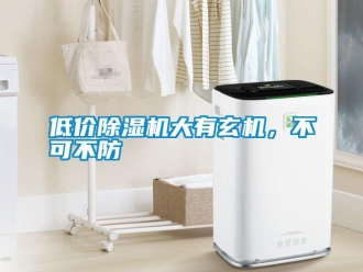企業新聞低價除濕機大有玄機，不可不防