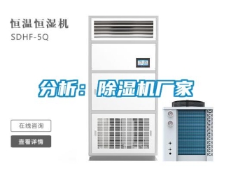 企業新聞分析：除濕機廠家